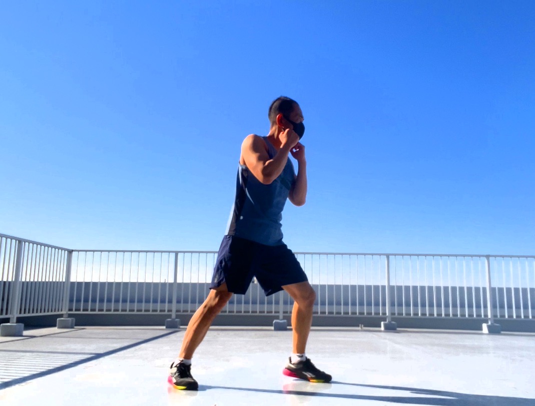 ボディコンバット,レスミルズ,レスミルズインストラクター,ボディコンバット93,ウォーミングアップ上半身,ポイント